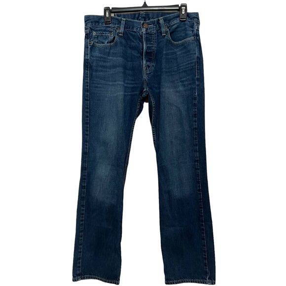 Hollister Other - Hollister Mens Bootcut Dark Denim Jeans 32 x 32